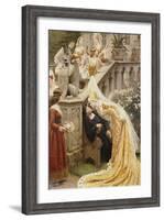 Alain Chartier, 1903-Edmund Blair Leighton-Framed Giclee Print