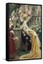 Alain Chartier, c.1903-Edmund Blair Leighton-Framed Stretched Canvas