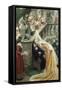 Alain Chartier-Edmund Blair Leighton-Framed Stretched Canvas