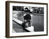 Alain Delon: Melodie En Sous Sol, 1963-Marcel Dole-Framed Photographic Print