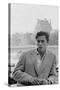 Alain Delon, Postcard-null-Stretched Canvas