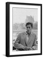 Alain Delon, Postcard-null-Framed Photographic Print