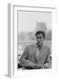 Alain Delon, Postcard-null-Framed Photographic Print