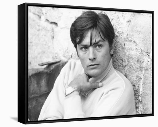 Alain Delon-null-Framed Stretched Canvas