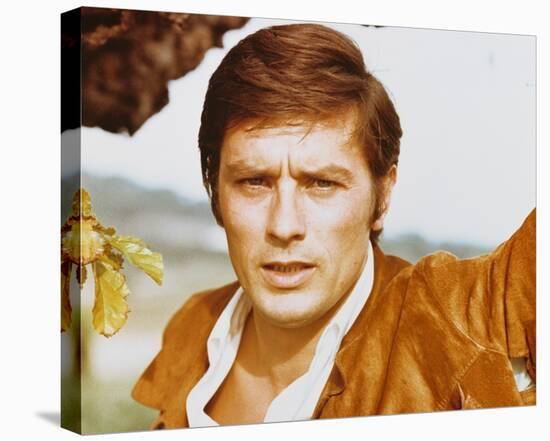 Alain Delon-null-Stretched Canvas