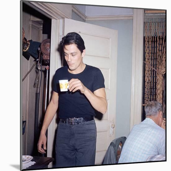 Alain Delon-null-Mounted Photo