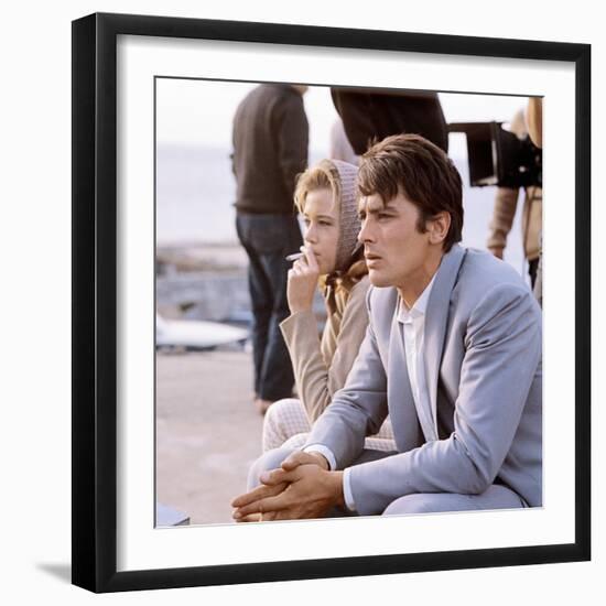 Alain Delon-null-Framed Photo