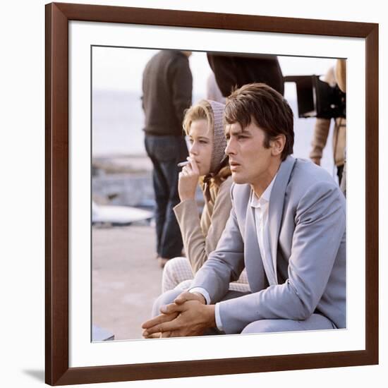 Alain Delon-null-Framed Photo