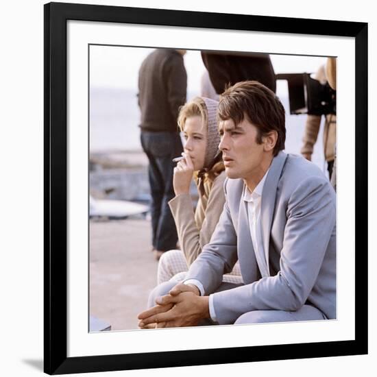 Alain Delon-null-Framed Photo