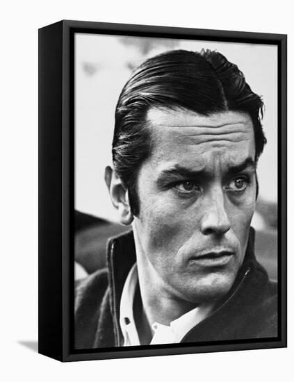 Alain Delon-null-Framed Stretched Canvas