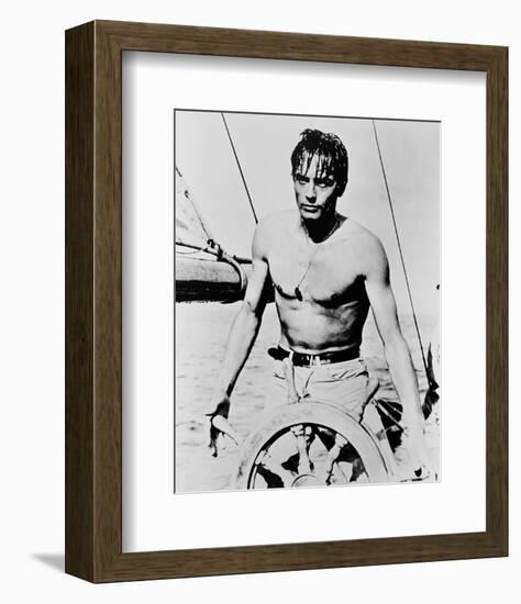 Alain Delon-null-Framed Photo