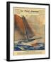 Alain Gerbault Sails-null-Framed Photographic Print