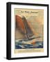 Alain Gerbault Sails-null-Framed Photographic Print