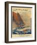 Alain Gerbault Sails-null-Framed Photographic Print