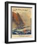 Alain Gerbault Sails-null-Framed Photographic Print