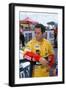 Alain Menu.British touring car driver-null-Framed Photographic Print