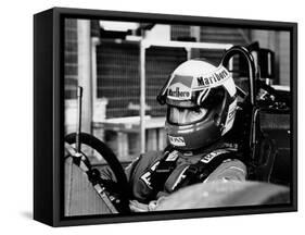 Alain Prost, 1987-null-Framed Stretched Canvas