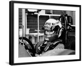 Alain Prost, 1987-null-Framed Photographic Print