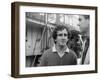 Alain Prost at the British Grand Prix, Brands Hatch, Kent, 1984-null-Framed Photographic Print