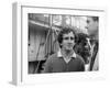 Alain Prost at the British Grand Prix, Brands Hatch, Kent, 1984-null-Framed Photographic Print