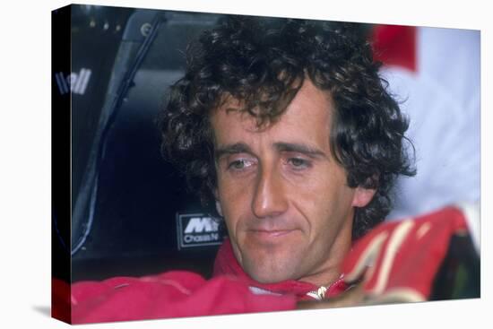 Alain Prost, British Grand Prix, Silverstone, Northamptonshire, 1989-null-Stretched Canvas