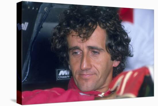 Alain Prost, British Grand Prix, Silverstone, Northamptonshire, 1989-null-Stretched Canvas