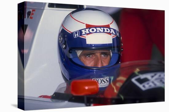 Alain Prost, British Grand Prix, Silverstone, Northamptonshire, 1989-null-Stretched Canvas