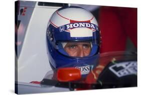 Alain Prost, British Grand Prix, Silverstone, Northamptonshire, 1989-null-Stretched Canvas