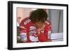 Alain Prost, British Grand Prix, Silverstone, Northamptonshire, 1989-null-Framed Photographic Print