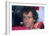 Alain Prost, British Grand Prix, Silverstone, Northamptonshire, 1989-null-Framed Photographic Print