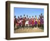 Alamal, Ritual Festival, Maasai Village (Manyatta), Rift Valley, Southeast Kenya-Bruno Barbier-Framed Photographic Print