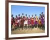 Alamal, Ritual Festival, Maasai Village (Manyatta), Rift Valley, Southeast Kenya-Bruno Barbier-Framed Photographic Print