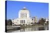 Alameda County Court House and Lake Merritt-Richard Cummins-Stretched Canvas