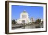 Alameda County Court House and Lake Merritt-Richard Cummins-Framed Photographic Print