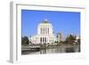 Alameda County Court House and Lake Merritt-Richard Cummins-Framed Photographic Print