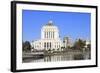 Alameda County Court House and Lake Merritt-Richard Cummins-Framed Photographic Print