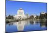 Alameda County Court House and Lake Merritt-Richard Cummins-Mounted Photographic Print