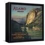 Alamo Brand - Fillmore, California - Citrus Crate Label-Lantern Press-Framed Stretched Canvas