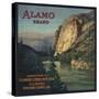 Alamo Brand - Fillmore, California - Citrus Crate Label-Lantern Press-Stretched Canvas