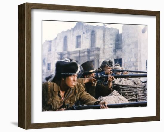 Alamo by JohnWayne with John Wayne, 1960 (photo)-null-Framed Photo