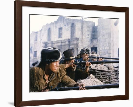 Alamo by JohnWayne with John Wayne, 1960 (photo)-null-Framed Photo