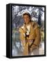 Alamo by JohnWayne with Richard Boone, 1960 (photo)-null-Framed Stretched Canvas