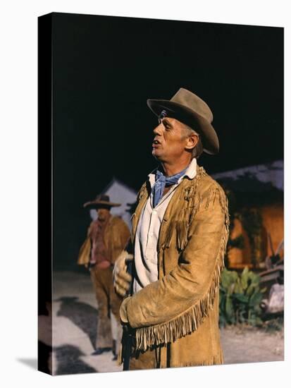 Alamo by JohnWayne with Richard Widmark, 1960 (photo)-null-Stretched Canvas