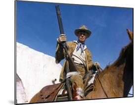 Alamo by JohnWayne with Richard Widmark, 1960 (photo)-null-Mounted Photo