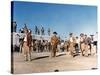 Alamo by JohnWayne with Richard Widmark and John Wayne, 1960 (photo)-null-Stretched Canvas