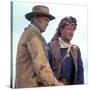 Alamo by JohnWayne with Richard Widmark and John Wayne, 1960 (photo)-null-Stretched Canvas