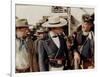 Alamo by JohnWayne with Richard Widmark, John Wayne and Laurence Harvey, 1960 (photo)-null-Framed Photo