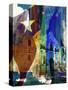 Alamo Flag-Sisa Jasper-Stretched Canvas