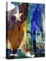 Alamo Flag-Sisa Jasper-Stretched Canvas