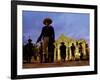 Alamo Memorial Service-Eric Gay-Framed Premium Photographic Print